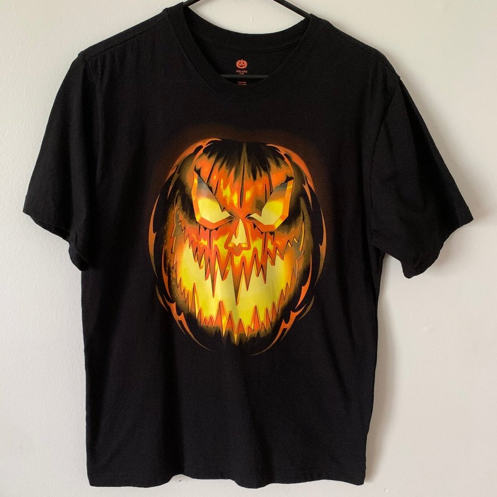 Halloween Boys XXL (18) Glow-in-the-Dark T-shirt
